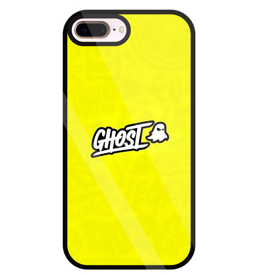 Ghost Lemon Glass Case For Apple iPhone 8 +