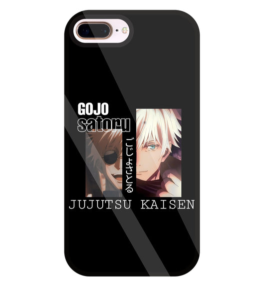 Gojo And Kaisen Glass Case For Apple iPhone 8 +