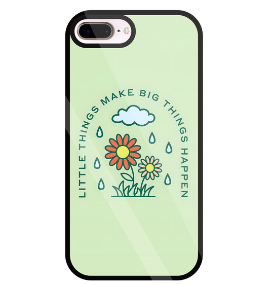 Make Big Things Glass Case For Apple iPhone 8 +