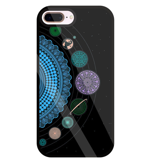 Multiuniverse Planet Glass Case For Apple iPhone 8 +