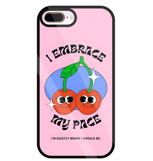 My Pace Glass Case For Apple iPhone 8 +