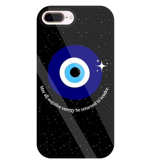 Negative Energy Return Glass Case For Apple iPhone 8 +