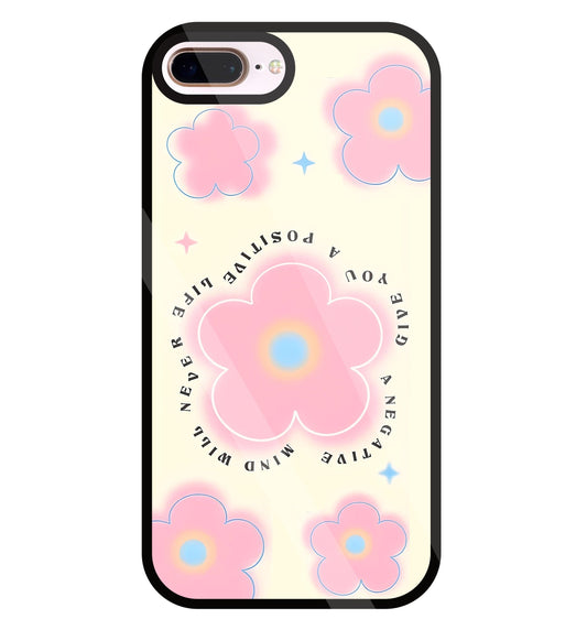 Positive Life Glass Case For Apple iPhone 8 +