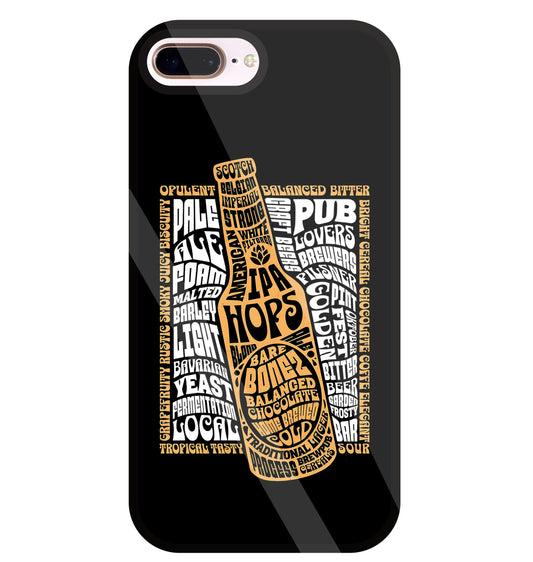Pub Lover Glass Case For Apple iPhone 8 +