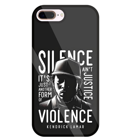 Silence Glass Case For Apple iPhone 8 +