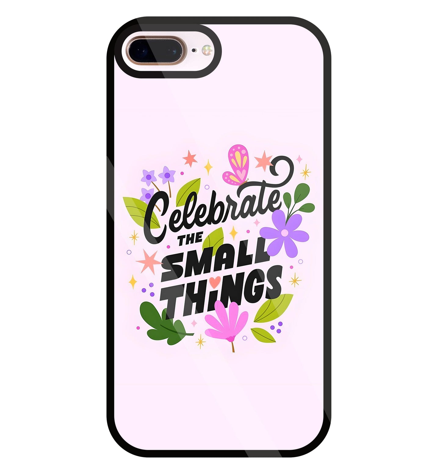 The Small Things Glass Case For Apple iPhone 8 +