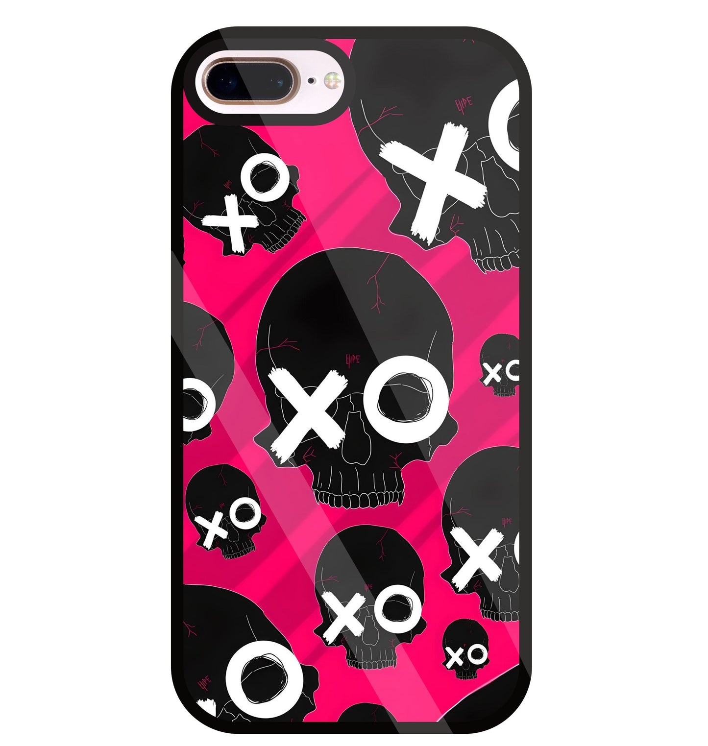 Xo Xo Glass Case For Apple iPhone 8 +