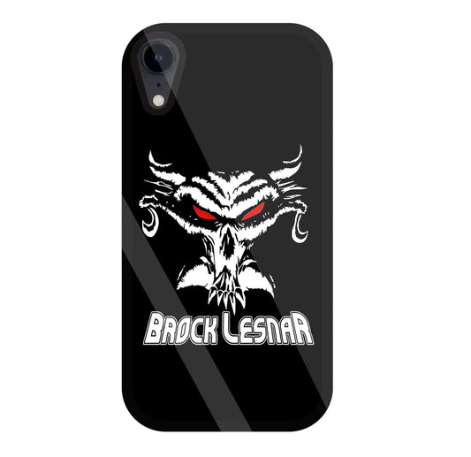 Brock Lesnar WWE Glass Case For Apple iPhone Xr