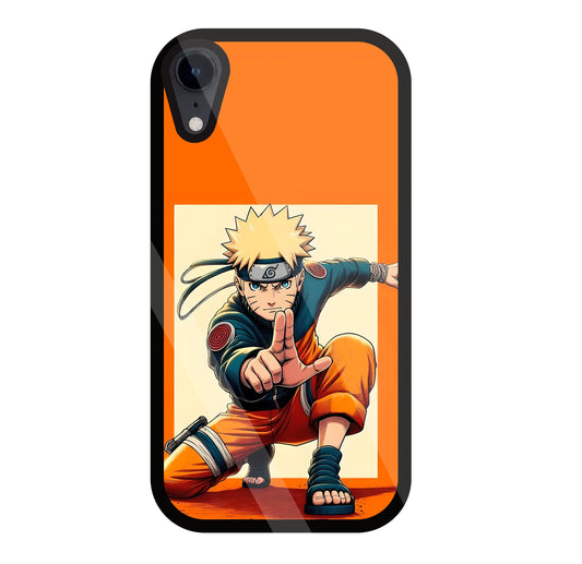 Cute Naruto Glass Case For Apple iPhone Xr