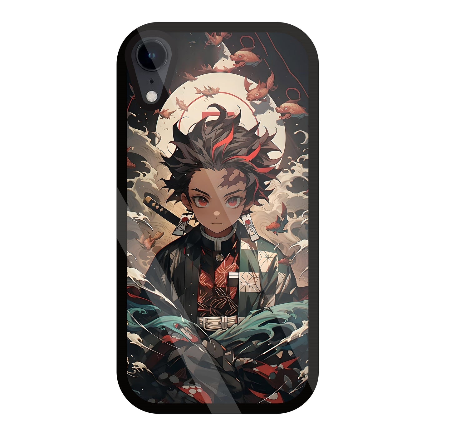 Demon Slayer Glass Case For Apple iPhone Xr