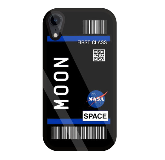 First Class Nasa Glass Case For Apple iPhone Xr