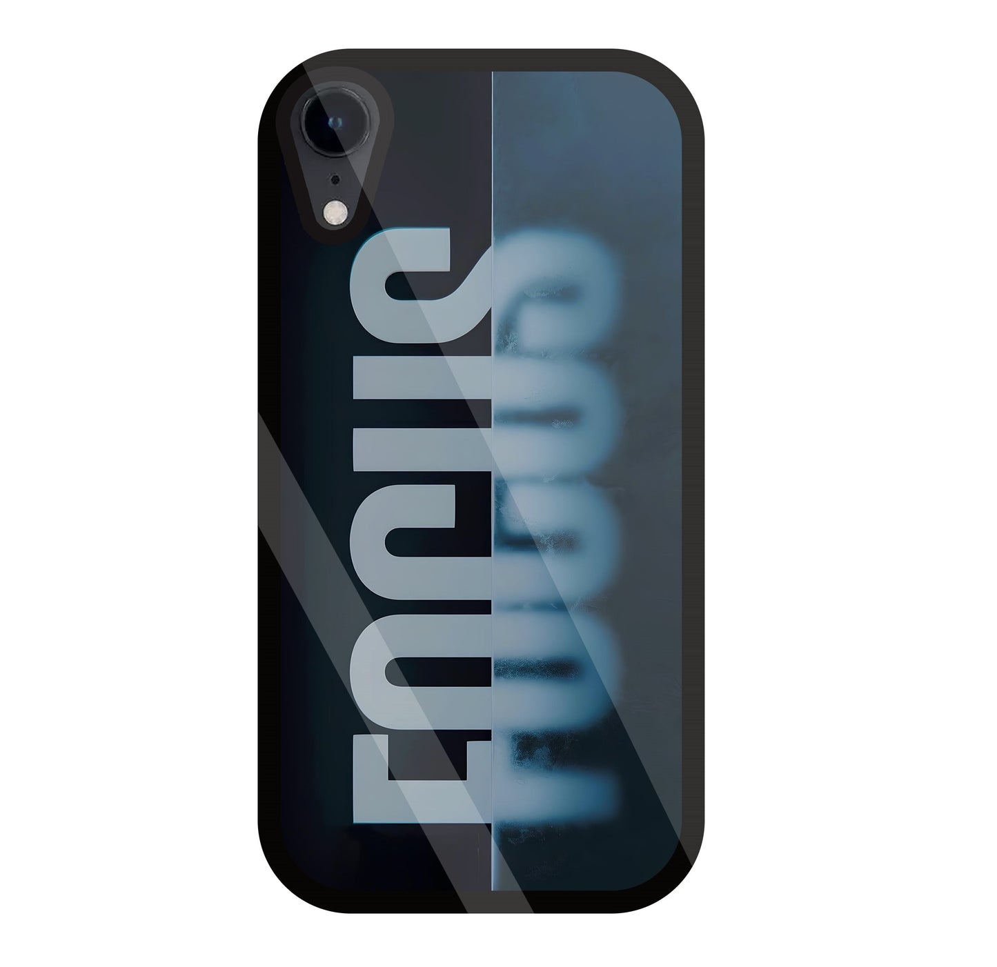 Focus Mirror Glass Case For Apple iPhone Xr