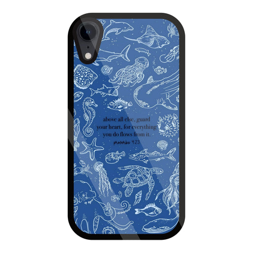 For Everything Glass Case For Apple iPhone Xr