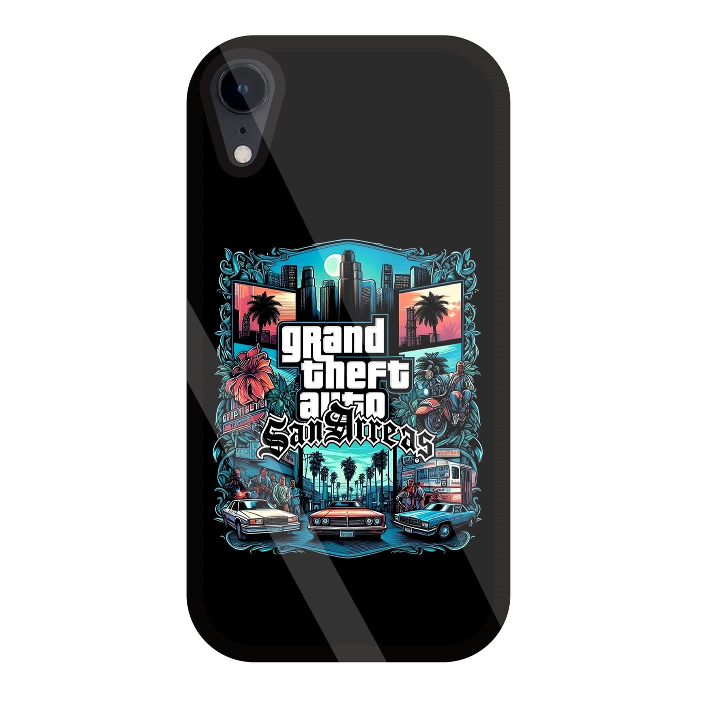 GTA Sanareas Glass Case For Apple iPhone Xr