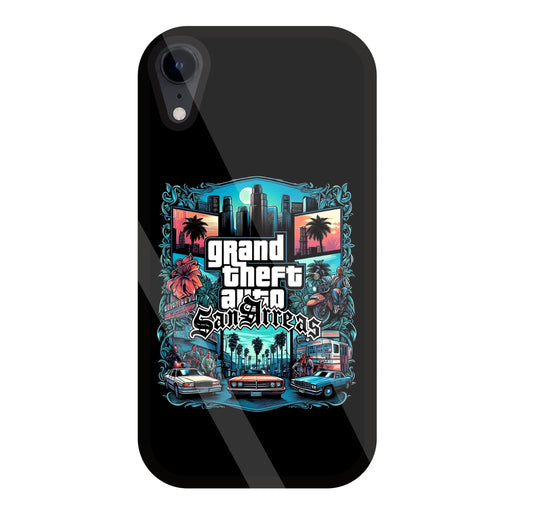 GTA Sanareas Glass Case For Apple iPhone Xr
