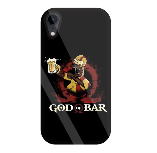 God Of Bar Glass Case For Apple iPhone Xr