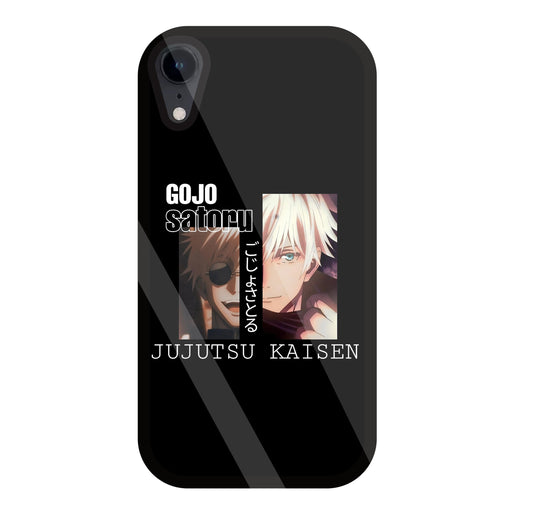 Gojo And Kaisen Glass Case For Apple iPhone Xr