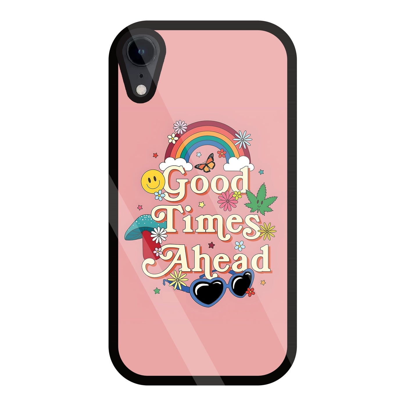 Good Times Ahead Glass Case For Apple iPhone Xr