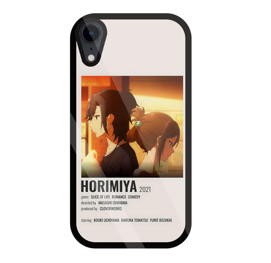 Horimiya Glass Case For Apple iPhone Xr