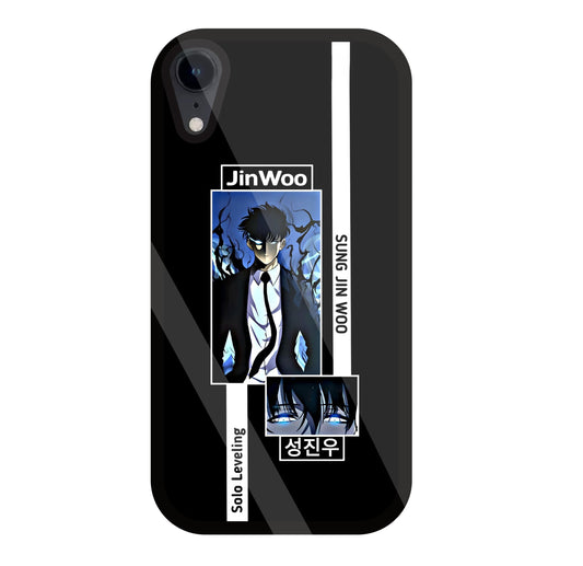 Jin Woo Sung Anime Glass Case For Apple iPhone Xr