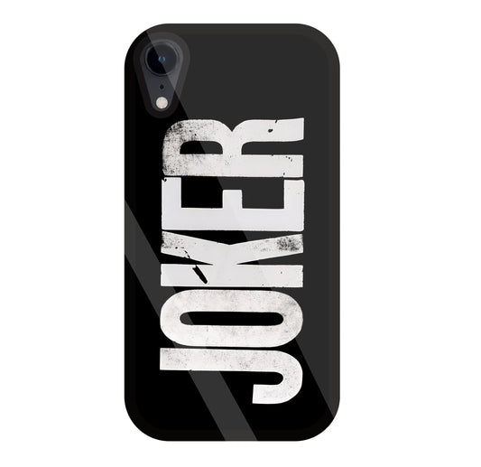 Joker Glass Case For Apple iPhone Xr