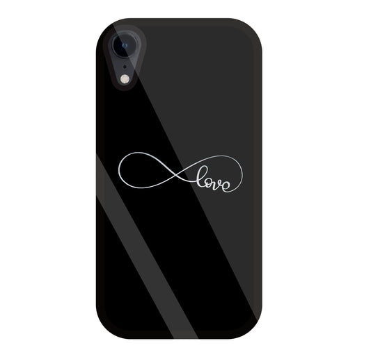 Love Symbol Glass Case For Apple iPhone Xr