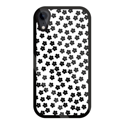 Multiple Daisy flowers Glass Case For Apple iPhone Xr