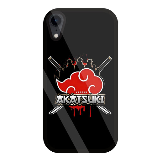 Naruto - Akatsuki Glass Case For Apple iPhone Xr