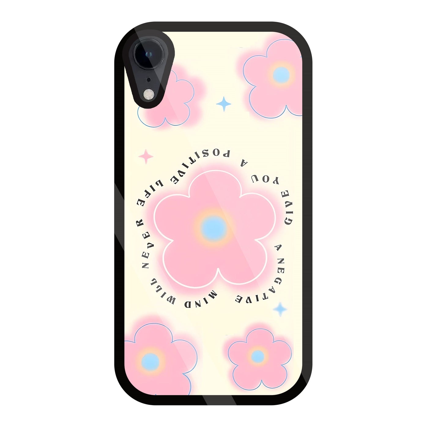 Positive Life Glass Case For Apple iPhone Xr