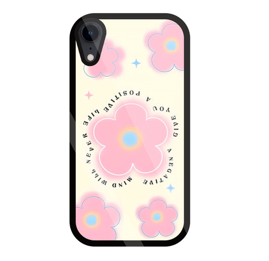 Positive Life Glass Case For Apple iPhone Xr