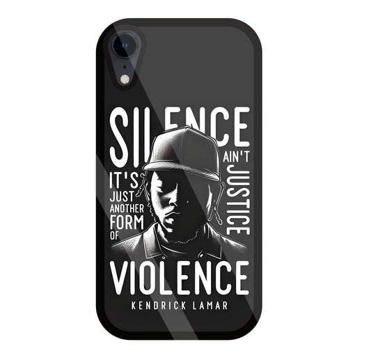 Silence Glass Case For Apple iPhone Xr