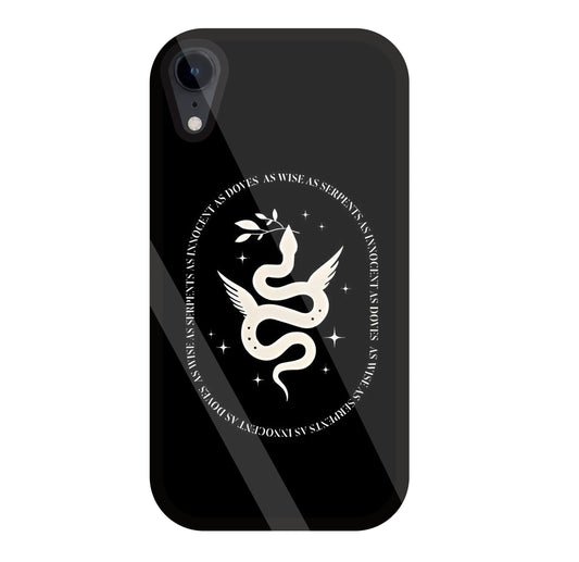 Snakestress Glass Case For Apple iPhone Xr