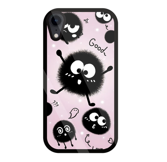 Soot Spirit Glass Case For Apple iPhone Xr