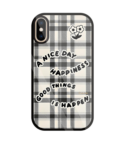 A Nice Day Glass Case For Apple iPhone Xs