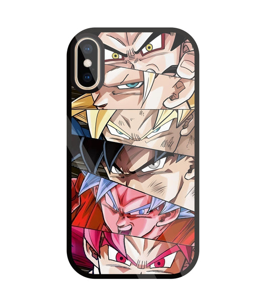 All Super Saiyan Glass Case For Apple iPhone Xs