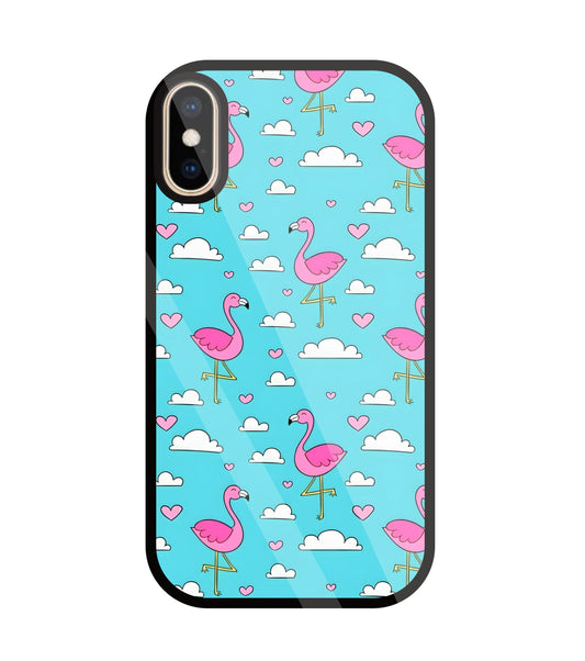 Flymingo Glass Case For Apple iPhone Xs