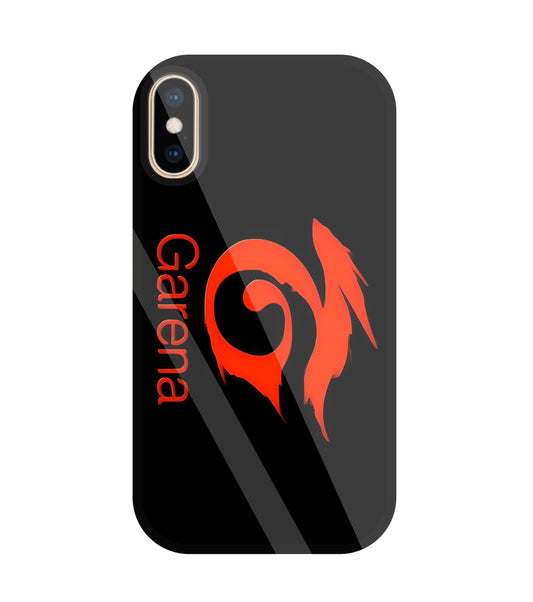 Garena Glass Case For Apple iPhone Xs