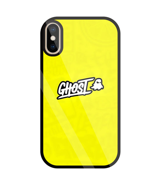 Ghost Lemon Glass Case For Apple iPhone Xs