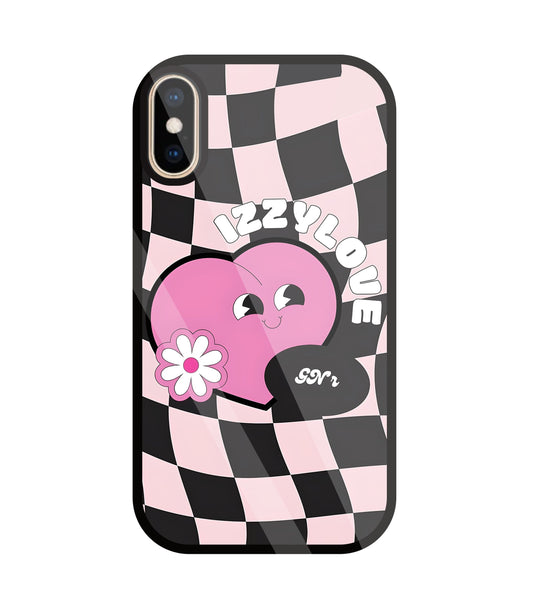 Izzy Love Glass Case For Apple iPhone Xs