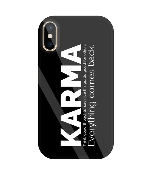 Karma Glass Case For Apple iPhone Xs