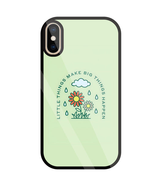 Make Big Things Glass Case For Apple iPhone Xs