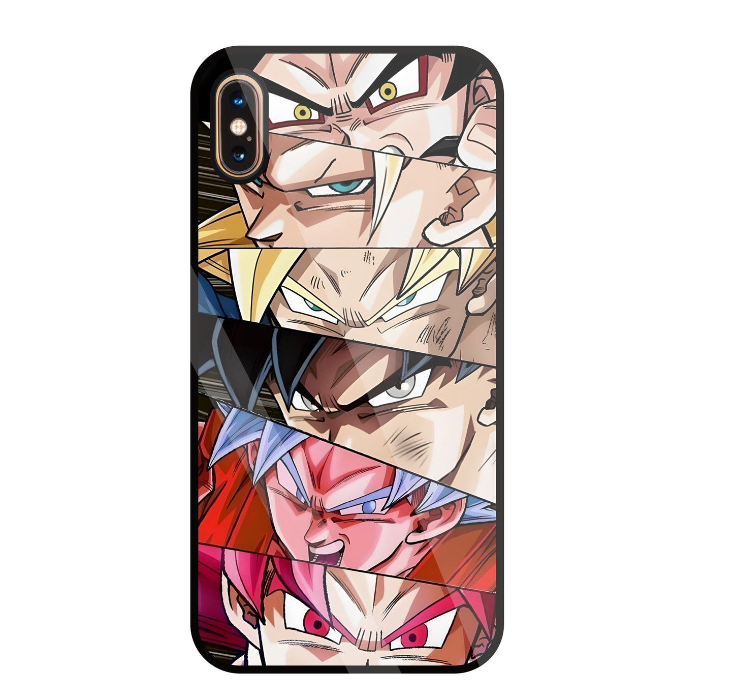 All Super Saiyan Glass Case For Apple iPhone Xs Max