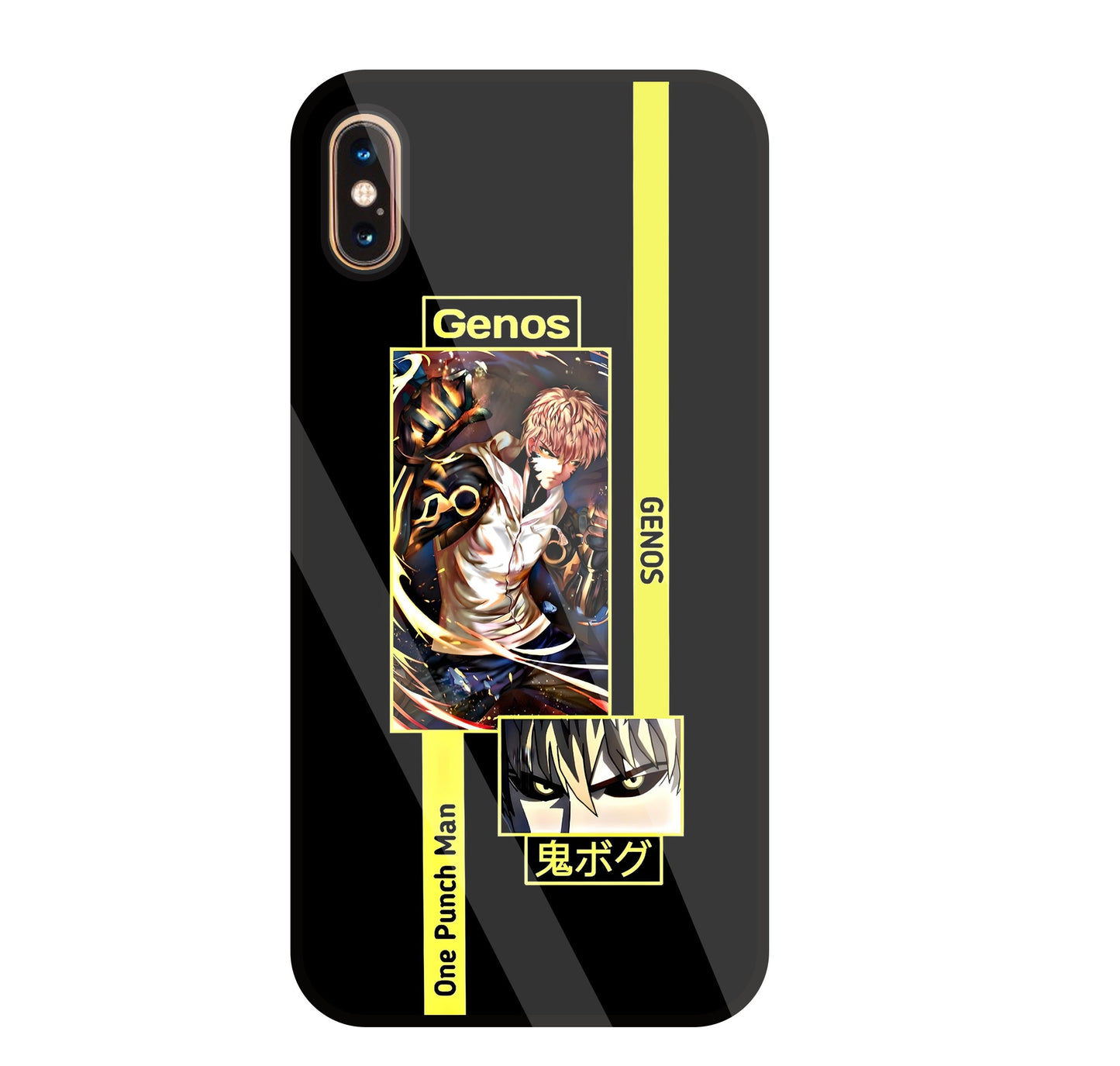 Genos Attack on Titan Glass Case For Apple iPhone Xs Max