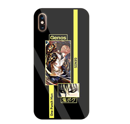 Genos Attack on Titan Glass Case For Apple iPhone Xs Max