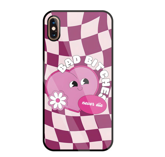 Bad Bitches Glass Case For Apple iPhone Xs Max