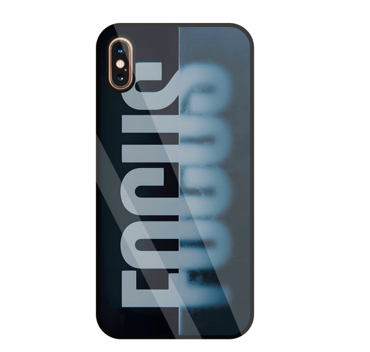 Focus Mirror Glass Case For Apple iPhone Xs Max