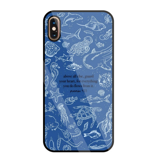 For Everything Glass Case For Apple iPhone Xs Max