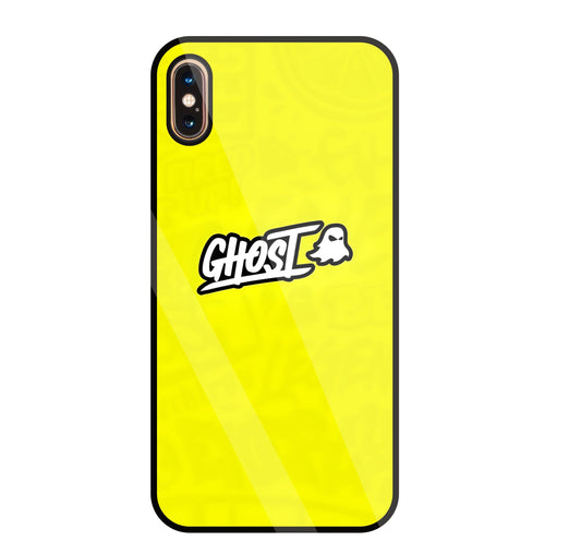 Ghost Lemon Glass Case For Apple iPhone Xs Max