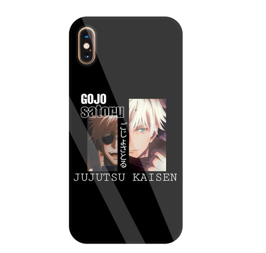 Gojo And Kaisen Glass Case For Apple iPhone Xs Max