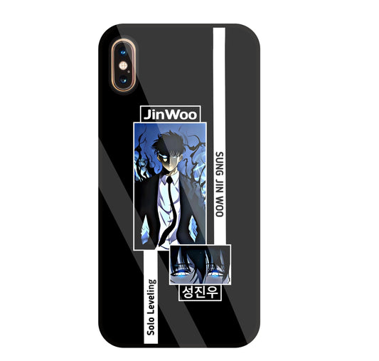 Jin Woo Sung Anime Glass Case For Apple iPhone Xs Max